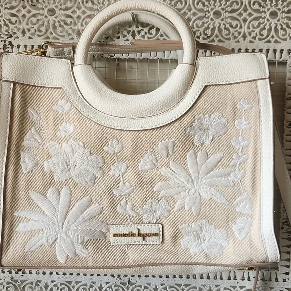 NWOT Nanette Lepore Floral Vegan Leather Purse - Picture 2 of 13